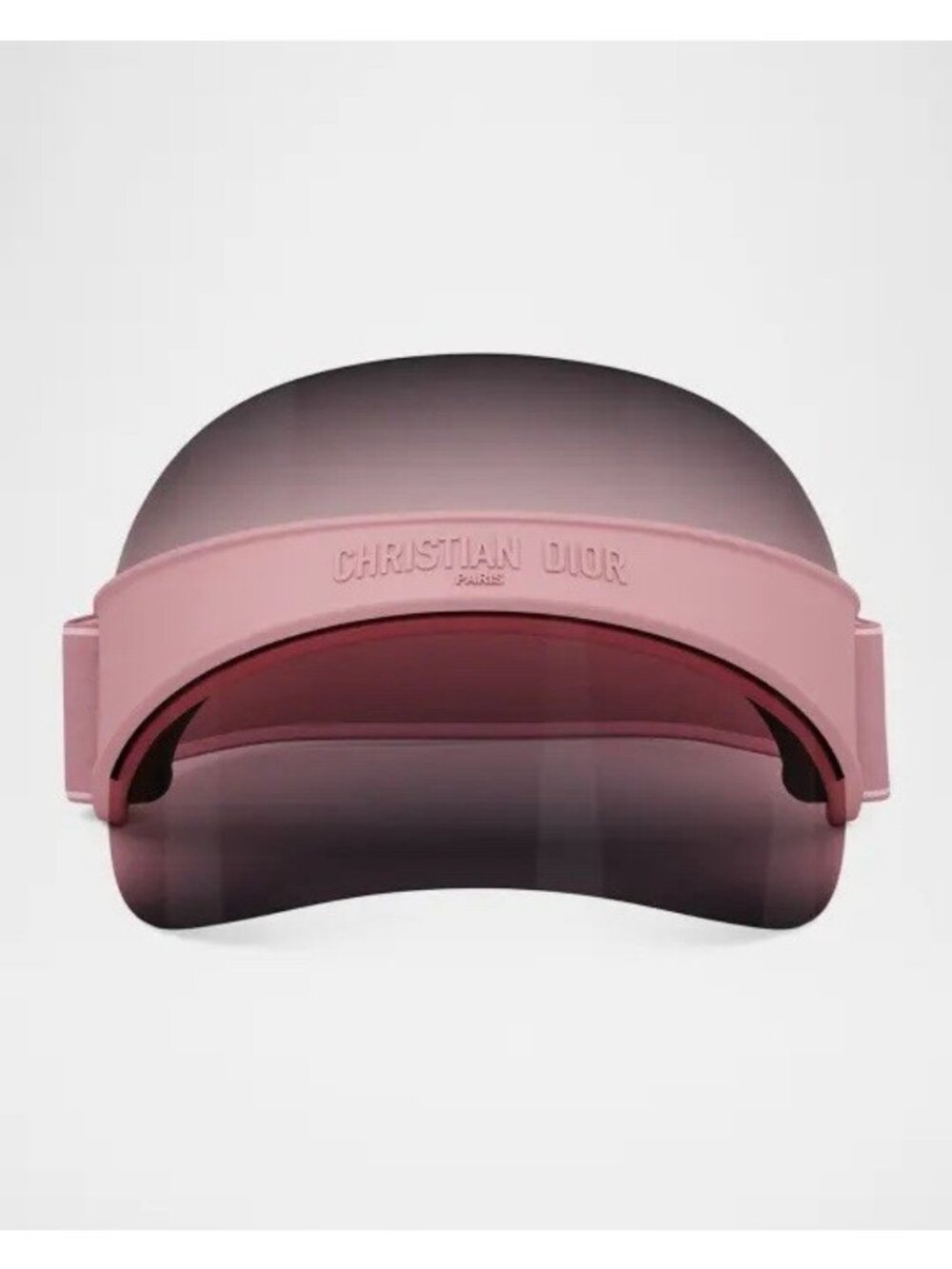 NEW DIOR Visor Sunglasses Pink Grey DiorClub V1U 100% Auth Gradient Sunshield